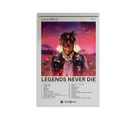 BINFC Legends Never Die by Juice WrldCelebrity Portrait Posters Hip Hop Classic Music Singers Famous Actors Athletes Print Canvas Painting Decoration12x18inch(30x45cm) Unframe-style-20