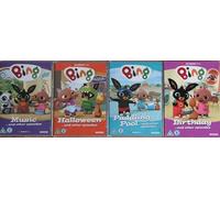 Bing 1-4 Collection / 1. Bing - Birthday and other episodes / 2. Music / 3. Paddling Pool / 4. Halloween / 4 movies dvd complete collection