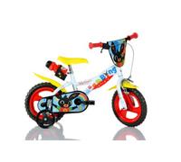 Bing 12in Kids Bike - White Dino Bikes White One Size