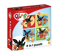 Totum Bing 4in1 Puzzle Colourful Childrens Jigsaws Kids Toy Activity Challenge