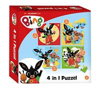 Bing - 4-in-1 Puzzles, Four Fun Puzzles at Different Levels - 1 Set