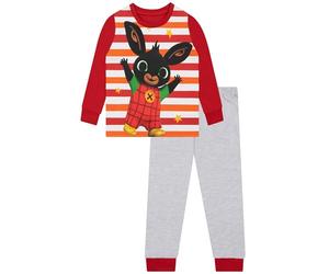 Bing Boys Pyjamas, Top & Bottoms Boys Pjs, Kids Pyjama Set, Red 2-3 Years