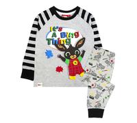 Bing Bunny Boys Grey Bing Long Sleeve Long Leg Pyjama Set [dis] - 18-24 Months