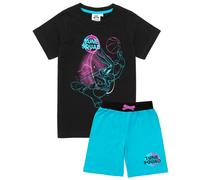 Bing Bunny Boy's Short Sleeve Short Leg Pyjama Set | Black | Official Merch | Size: 7-8 Years Bing Bunny Black 7-8 Years