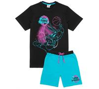 Bing Bunny Mens Black Bugs Bunny Short Sleeve Short Leg Pyjama Set - Small