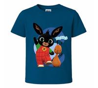 Bing Bunny T-Shirt Kids Boys Girls Cotton (UK, Age, 5 Years, 6 Years, Regular, Navy)