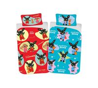 Bing Bunny Whoosh 4 in 1 Junior Bedding Bundle Set (Duvet, Pillow and