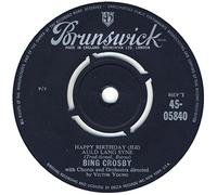 Bing Crosby - Happy Birthday / Auld Lang Syne