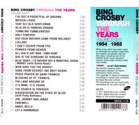 BING CROSBY - THROUGH THE YEARS, VOL. 8: 1954-1955 NEW CD