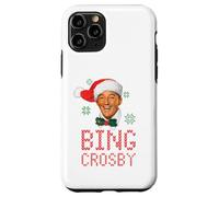 Bing Crosby's Nostalgic White Christmas Sweater Case for iPhone 11 Pro