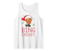 Bing Crosby's Nostalgic White Christmas Sweater Tank Top