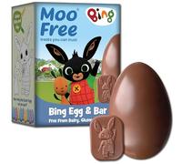 Bing Easter Egg by Moo Free | Contains Easter Egg + Bing Bar | Dairy Free & Vegan (80g)