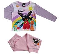 BING Girls Bunny Pyjamas - Cosy PJs - Sizes 18 Months to 5 Years - 3-4 Years Pink/Lilac