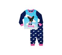 Bing Girl's Star & Clouds Pyjamas in Blue | Size: 2-3 Years Bing Blue 2-3 Years