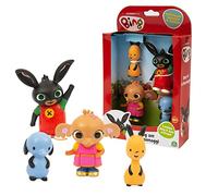 Bing Sula Amma Pando The Main Characters of the TV Series Bing in Articulated Version from 5 to 10 cm, for Children from 3 Years, BNG49000, Giochipreziosi
