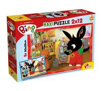 Lisciani 81233 Puzzle Supermaxi 12 Bing-A Scuola