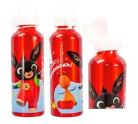 Bing the Bunny Aluminium Drinks Bottle Red 500ml