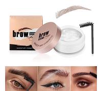 BINGBRUSH Eyebrow Set 2pcs/Set Eyebrow Freezing Wax Waterproof Long Lasting Eyebrow Enhancer Shaping Clear Tint Gel Makeup Balm for Eyebrows