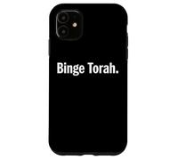 Binge torah Study Hebrew school Yeshiva Shavuot Matan Torah Case for iPhone 11