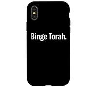 Binge torah Study Hebrew school Yeshiva Shavuot Matan Torah Case for iPhone X/XS