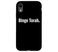 Binge torah Study Hebrew school Yeshiva Shavuot Matan Torah Case for iPhone XR