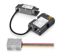 Bingfu 155W GigE Passive PoE Injector & 144W 12V to 48V DC Step Up Converter & PoE to Rj45 Adapter Compatible with Starlink Satellite Internet Kit Dishy Gen2 V2