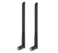 Bingfu 4G LTE 7dBi SMA Male Antenna 2-Pack Compatible with Spypoint Flex-S Dark Flex-Plus Flex-M G-36 Flex Dual-Sim Cell-Link Trail Game Camera Cellular Wireless CPE Router Hotspot Security Camera