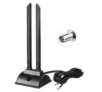 Bingfu 4G LTE Aerial MIMO TS9 Antenna Magnetic Base 6dBi for MiFi Hotspot