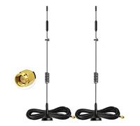 Bingfu 4G LTE Antenna 8dBi Magnetic Base MIMO SMA Male Antenna (2-Pack) Compatible with 4G LTE Wireless CPE Router Cellular Gateway Industrial IoT Router