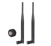 Bingfu 4G LTE Antenna Aerial SMA Male Antenna 6dBi (2-Pack) Compatible with 4G LTE Wireless CPE Router Hotspot Gateway Industrial IoT Router Trail Camera Outdoor Security Camera