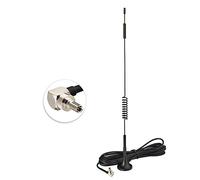 Bingfu 4G LTE Antenna CRC9 Aerial CRC9 Male Adapter 7Dbi Gain Magnetic Base Aerial with 300cm 9.84ft CRC9 Extension Cable for Huawei MIMO TPLINK Homematic Router WIFI 3G/2G Hospots