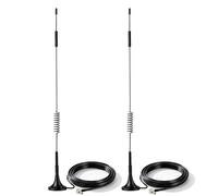 Bingfu 4G LTE Antenna TS9 Aerial 7dBi Magnetic Base External Network Antenna (2-Pack) Compatible with Vodafone EE O2 Three Netgear Huawei MiFi Hotspot Router USB Modem Aircards and LTE Routers