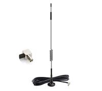 Bingfu 4G LTE Antenna with 7Dbi Gain, TS9 Male Adapter, Magnetic Base, 300cm Extension Cable for Vodafone, Huawei, B618, E8372, E5786, E5785, E5375 Hotspot USB Modem