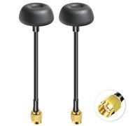 Bingfu 5.8GHz FPV Antenna 2-Pack, RHCP Pagoda Antennas with RP-SMA Male