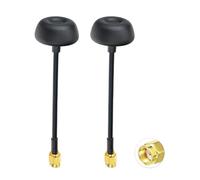 Bingfu 5.8GHz FPV Antenna 2-Pack RHCP Pagoda Omnidirectional Long Range with RP-SMA Connector for DJI Mavic/Air/Mini, FPV Racing Drone Quadcopter TX/RX