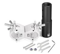 Bingfu Antenna Mounting Kit for Starlink Satellite Dishy V2 Standard Actuated Antenna -Pipe Adapter & Mount Clamp Holder 220lbs Load Capacity - for Marine, Boat, and Automotive Applications