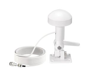 Bingfu Boat Marine GPS Navigation External Antenna Aerial 5m Cable with Bracket Compatible with Boat Ship Marine GPS Navigation System Unit Modem Receiver Transducer Explorer Fishfinder Sounder