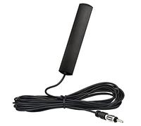 Bingfu Car Aerial Car FM Radio Antenna Universal Car Stereo Antenna Hidden Windshield Paste DIN Adapter with 3Meter/ 9.84ft Extension Cable for Vehicle Auto Truck SUV Radio Stereo Receiver Tuner