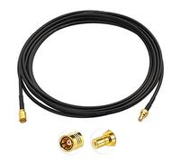 Bingfu DAB Aerial Extension Cable SMB Adapter Male to Female Connector with RG174 3m 9.84ft SMB Extension Cable for DAB+ Radio Alpine AiliTech Clarion Pioneer