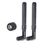 Bingfu External WiFi Aerial Antenna 8dBi Dual-Band 2.4G 5G 5.8G Aerial with MIMO RP-SMA Male Connector Compatible for Wireless Router Mini PCI Express PCIE Network Card