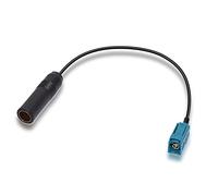 Bingfu Fakra to DIN Aerial Adaptor Cable Universal Vehicle Car Stereo FM AM Radio Antenna Adapter Cable 30cm for Car Stereo Audio HD Radio Head Unit CD Media Player Receiver