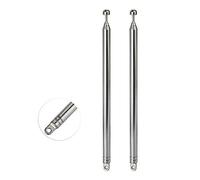 Bingfu FM Portable Radio Antenna DAB Telescopic Antenna TV Radio Antenna 2 Kit for DAB AM/FM Stereo Reception