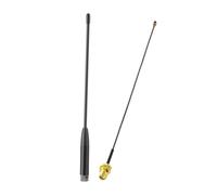Bingfu LoRa 915MHz Whip Antenna 7.68" - SMA Male Connector with U.FL/IPX Cable High-Gain Antenna for LoRaWAN - 1 Pack