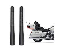 Bingfu Motorcycle Antenna Carbon Fiber Aerial Mast Replacement 2-Pack