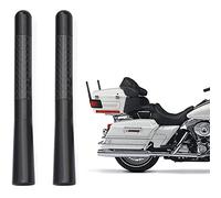 Bingfu Motorcycle Carbon Fiber Antenna Mast Motorcycle Radio Antenna Replacement 2-Pack Compatible with Motorcycle Touring Electra Glide Road Glide Tour Ultra Classic