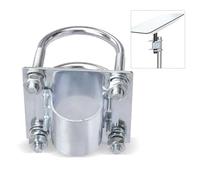 Bingfu Pipe Adapter for Antenna - Sturdy U-Bolt Clamp Bracket Kit for Outdoor TV Satellite Dish, Lora, WiFi Antenna Mast, Universal Mounting Set
