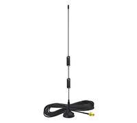 Bingfu Radio Antenna Dual Band VHF UHF 136-174/400-460MHz Magnetic Base,SMA