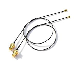 Bingfu RP-SMA Female to M.2 NGFF WiFi Antenna Cable 30cm 12 inch 2-Pack for Intel AX200NGW 8265AC 8265NGW 7265AC 9560AC M.2 NGFF Interface Wireless Network Card WiFi Adapter