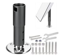 Bingfu Starlink Antenna Mounting Kit for Starlink Satellite Dishy V2 Standard Actuated Antenna -Solid Pipe Adapter & Stainless Steel Antennae Base Kit - for Marine, Boat, and Automotive Applications