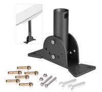 Bingfu Sturdy Thicker Mount for Starlink Gen2 V2 Satellite Internet Dish Antenna - Heavy-Duty Wall Pole Mounting Kit with Adjustable Angle Bracket Accessories